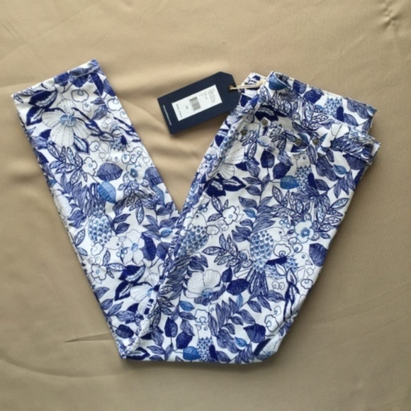 Vineyard Vines Denim - Vineyard Vines Cordia Floral Skinny Jeans 10 NWT